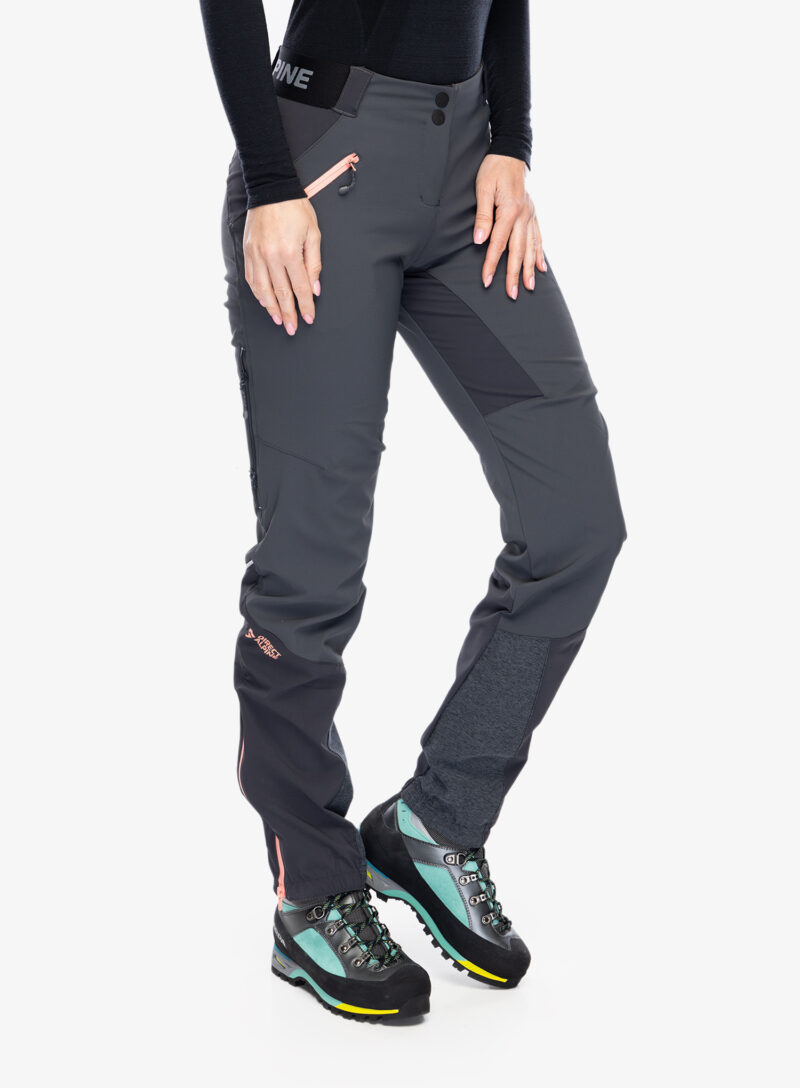 Cumpăra Pantaloni femei Direct Alpine Rebel Lady - anthracite/coral