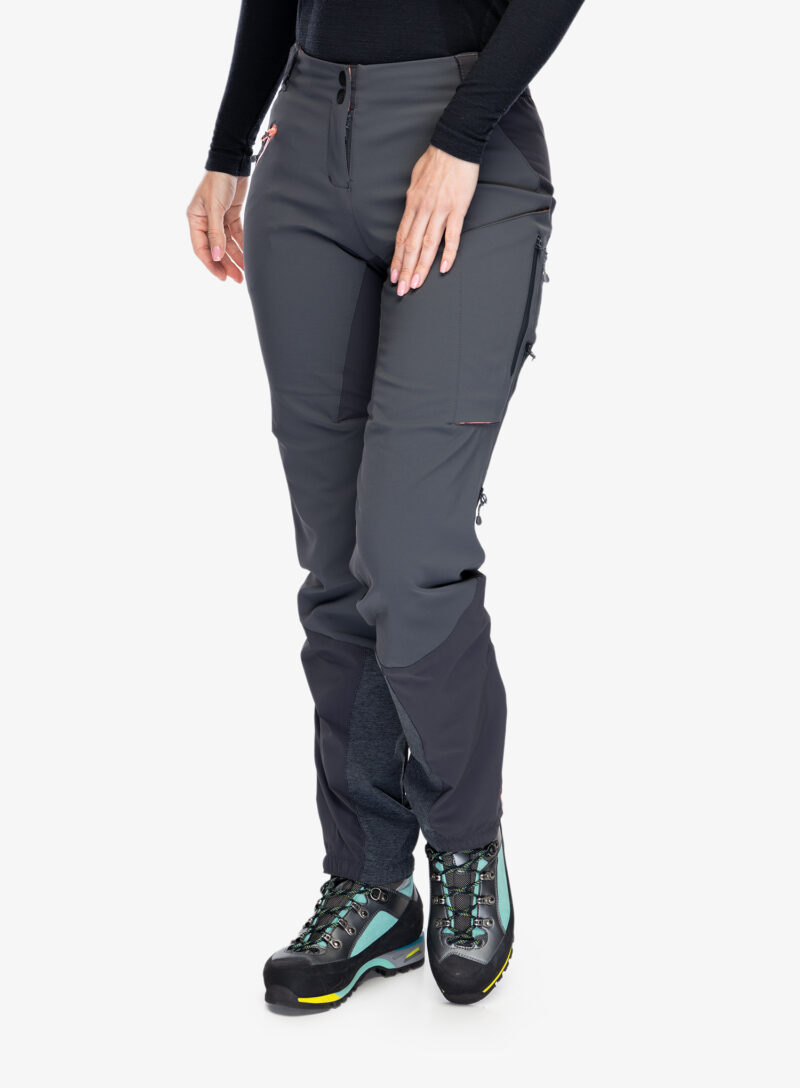 Pantaloni femei Direct Alpine Rebel Lady - anthracite/coral