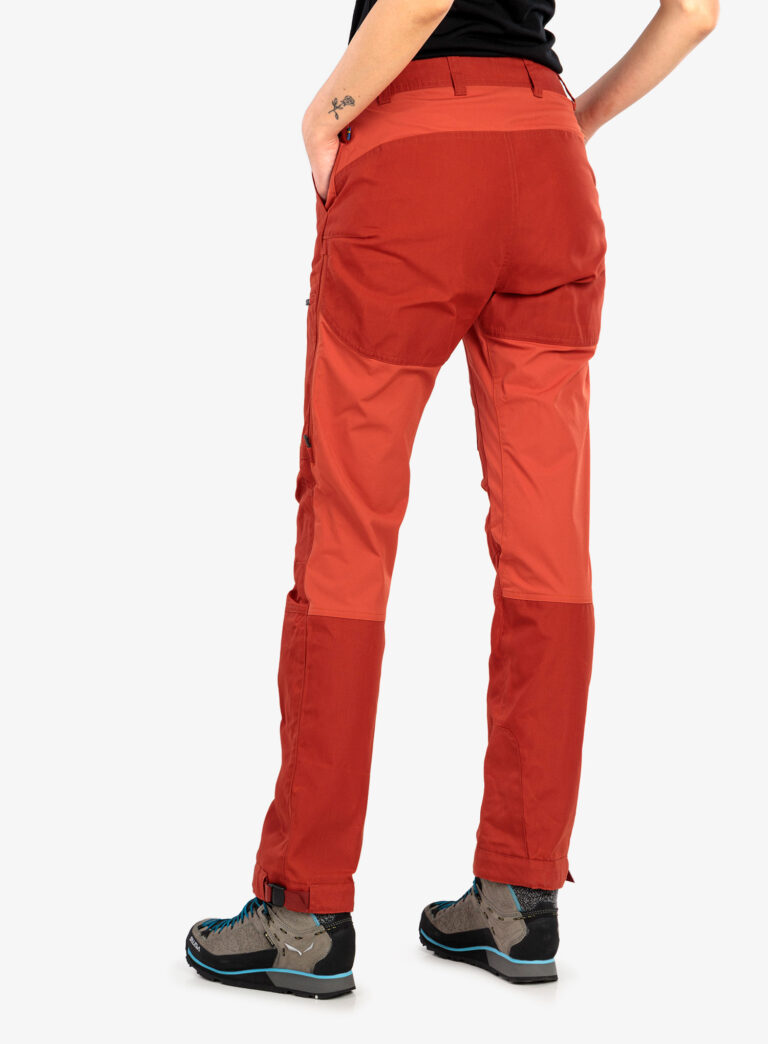 Preţ Pantaloni femei Fjallraven Abisko Lite Trekking Trs Reg - cabin red-rowan red