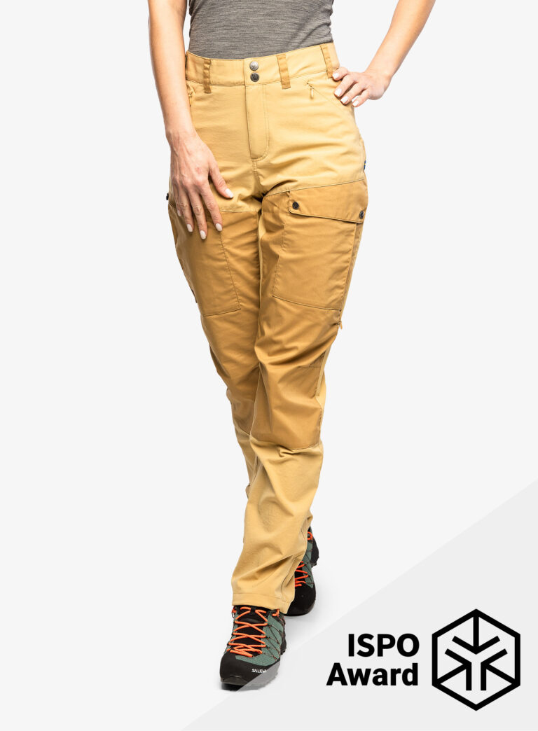 Pantaloni femei Fjallraven Abisko Midsummer Trousers Reg - dune beige/brown