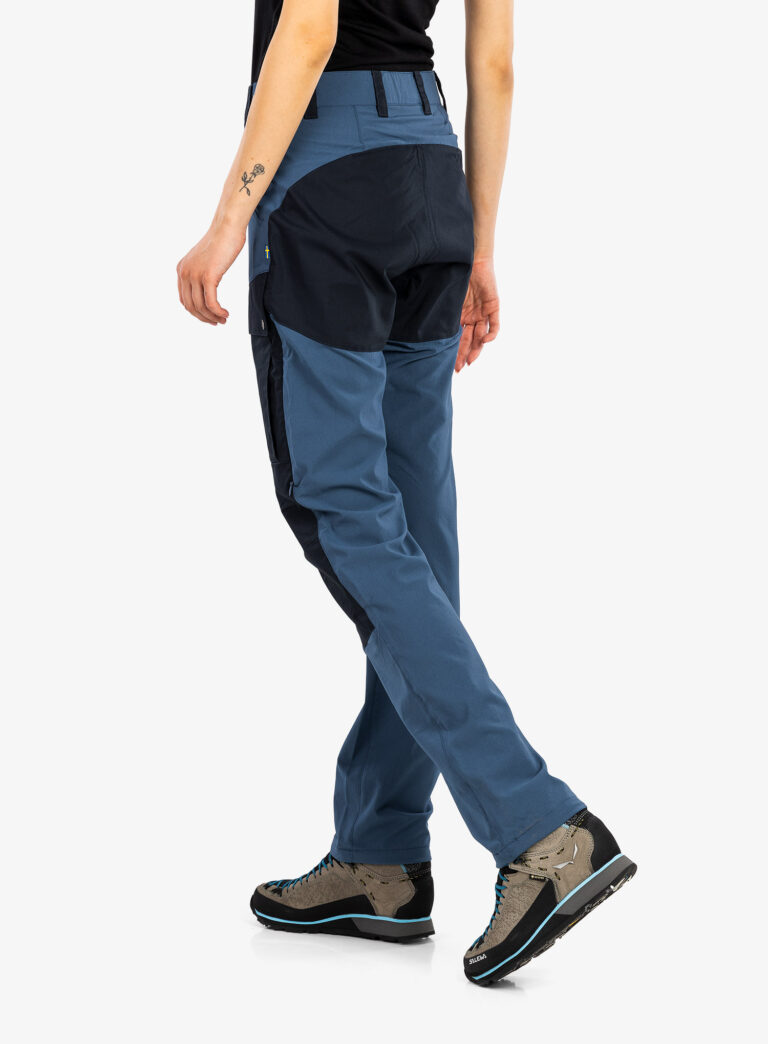 Pantaloni femei Fjallraven Abisko Midsummer Trs  - indigo blue-dark navy preţ