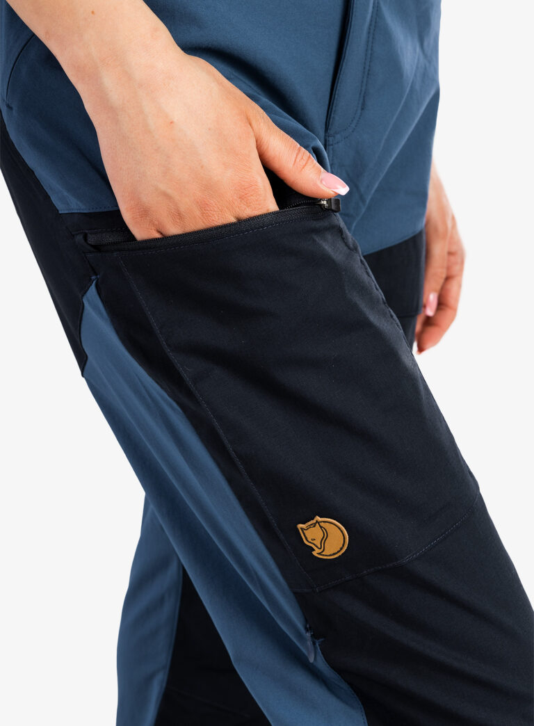 Pantaloni femei Fjallraven Abisko Midsummer Trs  - indigo blue-dark navy - imagine 6