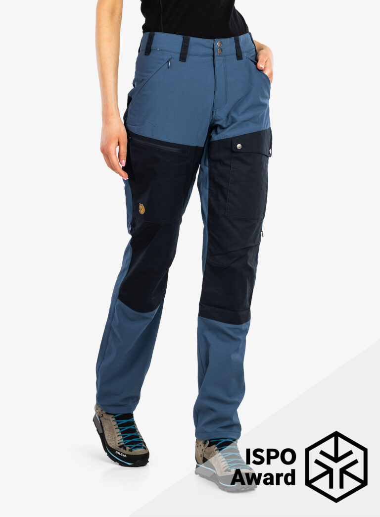 Pantaloni femei Fjallraven Abisko Midsummer Trs  - indigo blue-dark navy