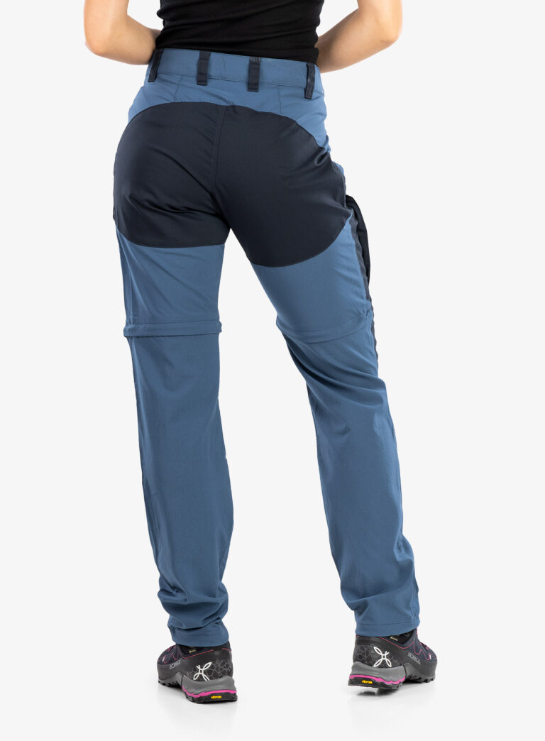 Cumpăra Pantaloni femei Fjallraven Abisko Midsummer Zip Off Trousers  - indigo blue/dark navy