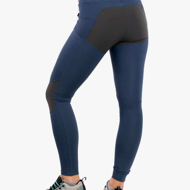 Cumpăra Pantaloni femei Fjallraven Abisko Trekking Tights Pro  - indigo blue/iron grey