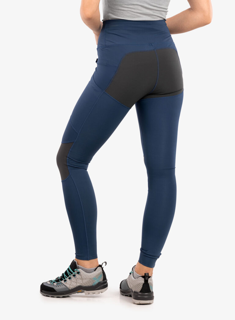 Cumpăra Pantaloni femei Fjallraven Abisko Trekking Tights Pro  - indigo blue/iron grey