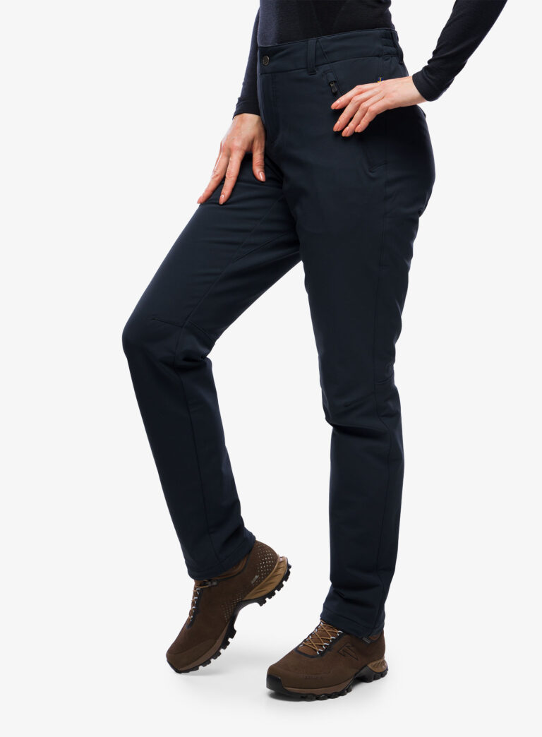 Cumpăra Pantaloni femei Fjallraven Abisko Winter Stretch Trousers W - dark navy