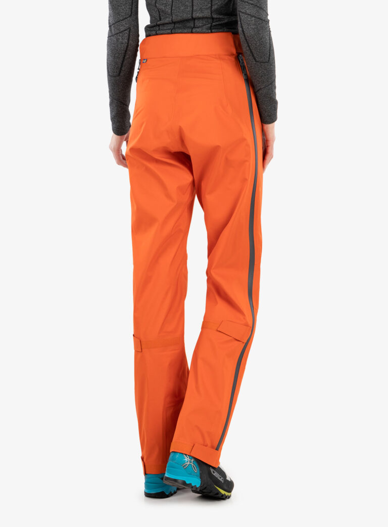 Pantaloni femei Fjallraven Bergtagen Lite Eco-Shell Trs  - hokkaido orange preţ