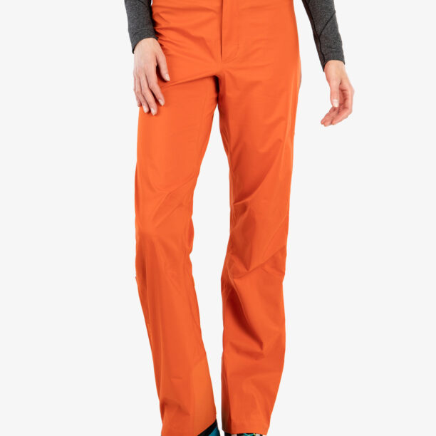 Cumpăra Pantaloni femei Fjallraven Bergtagen Lite Eco-Shell Trs  - hokkaido orange