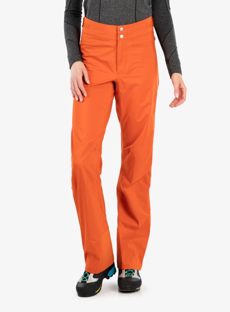 Cumpăra Pantaloni femei Fjallraven Bergtagen Lite Eco-Shell Trs  - hokkaido orange