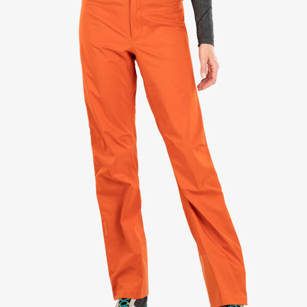 Pantaloni femei Fjallraven Bergtagen Lite Eco-Shell Trs  - hokkaido orange