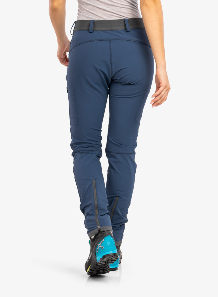 Pantaloni femei Fjallraven Bergtagen Stretch Trousers - mountain blue preţ