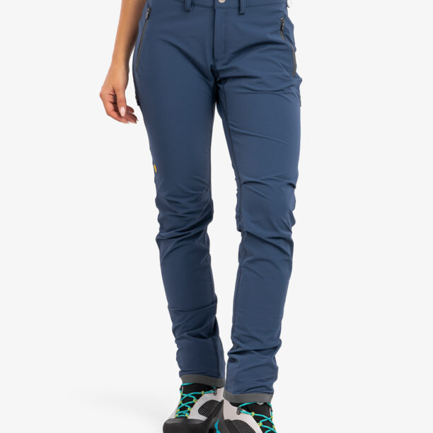 Pantaloni femei Fjallraven Bergtagen Stretch Trousers - mountain blue