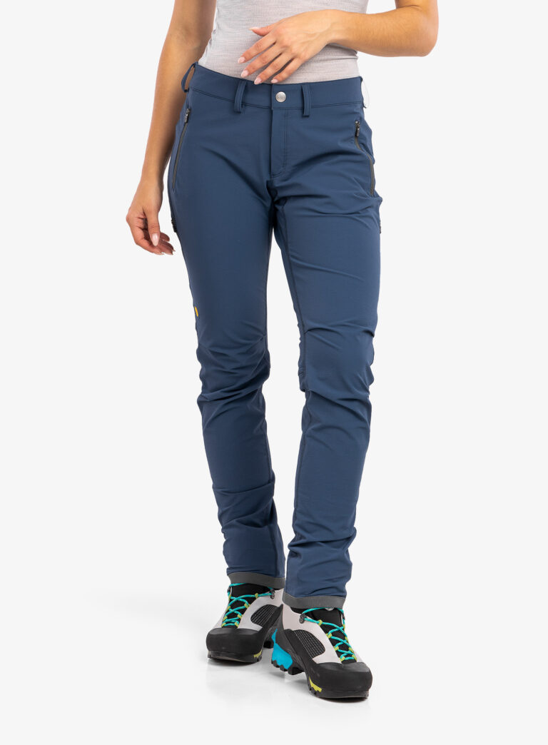 Pantaloni femei Fjallraven Bergtagen Stretch Trousers - mountain blue