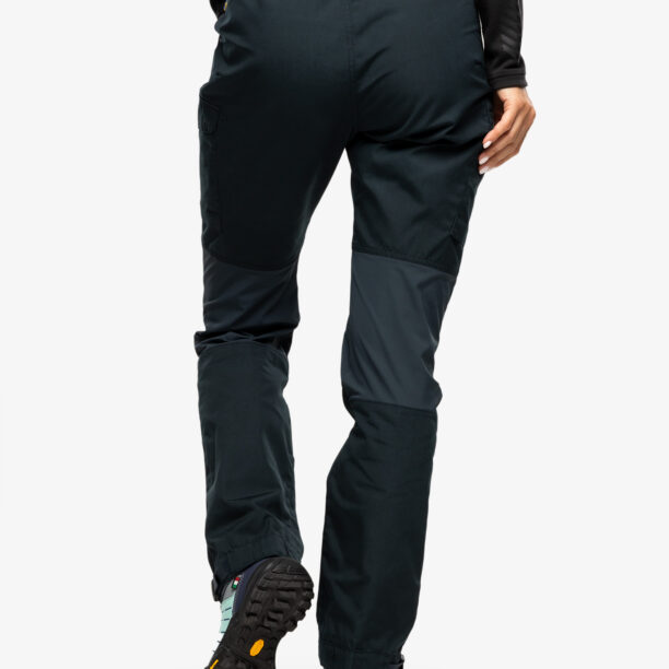 Pantaloni femei Fjallraven Kaipak Trousers Curved - dark navy preţ