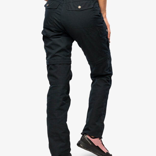 Preţ Pantaloni femei Fjallraven Karla Pro Zip-off Trousers - dark navy