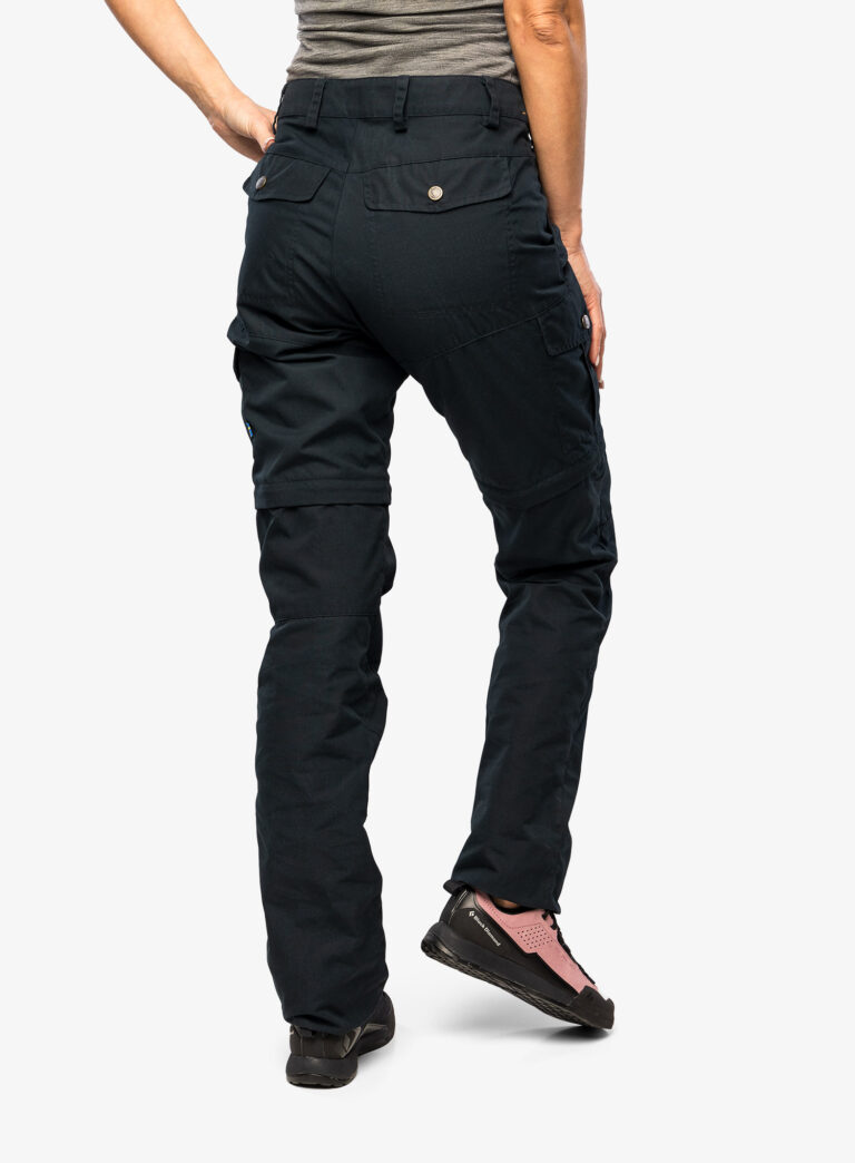 Preţ Pantaloni femei Fjallraven Karla Pro Zip-off Trousers - dark navy