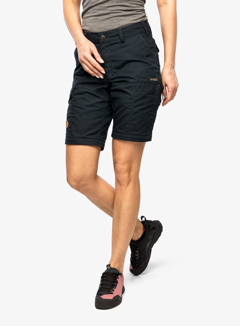 Pantaloni femei Fjallraven Karla Pro Zip-off Trousers - dark navy - imagine 6