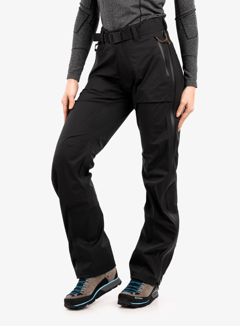 Pantaloni femei Fjallraven Keb Eco-Shell Trousers  - black