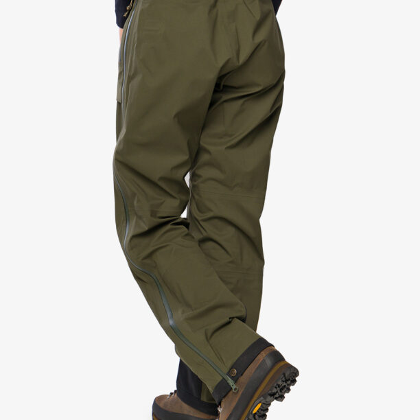 Pantaloni femei Fjallraven Keb Eco-Shell Trousers - deep forest preţ