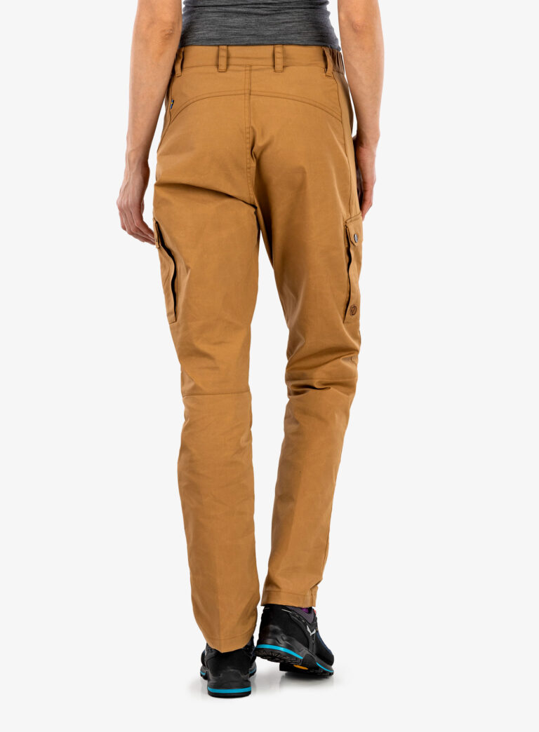 Preţ Pantaloni femei Fjallraven Stina Trousers - buckwheat brown