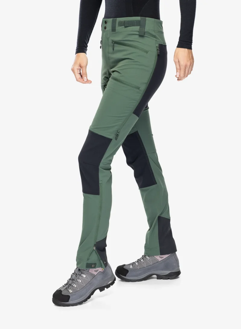 Cumpăra Pantaloni femei Haglofs Rugged Slim Pant - fjell green/true black