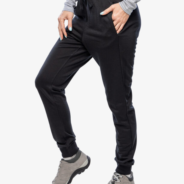 Original Pantaloni femei Icebreaker Merino Crush II Pants - black