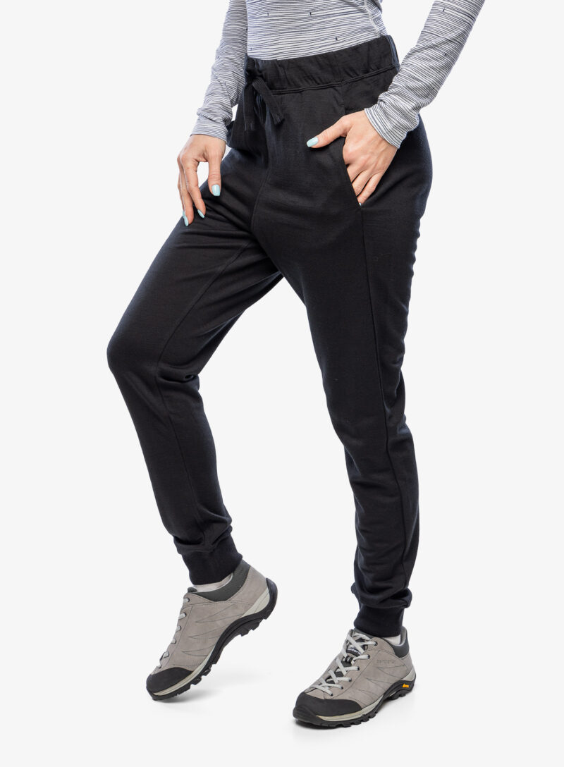 Original Pantaloni femei Icebreaker Merino Crush II Pants - black