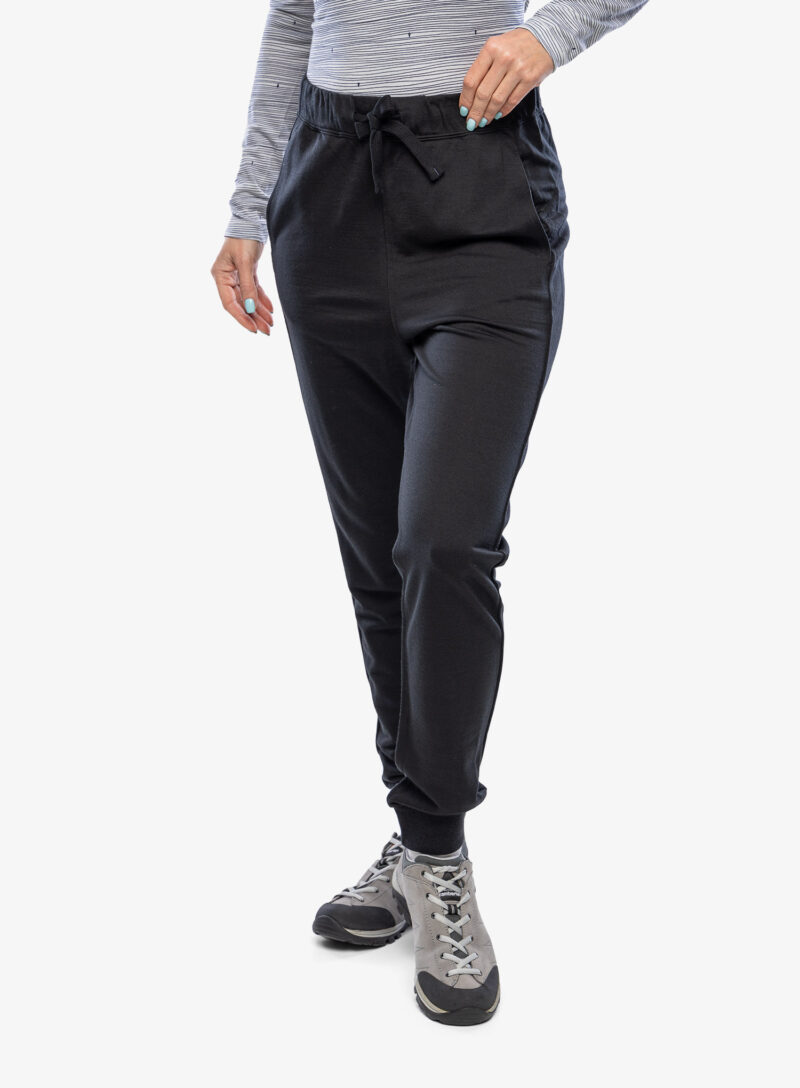 Pantaloni femei Icebreaker Merino Crush II Pants - black