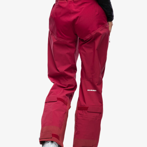 Pantaloni femei Mammut Taiss Pro HS Pants - blood red preţ