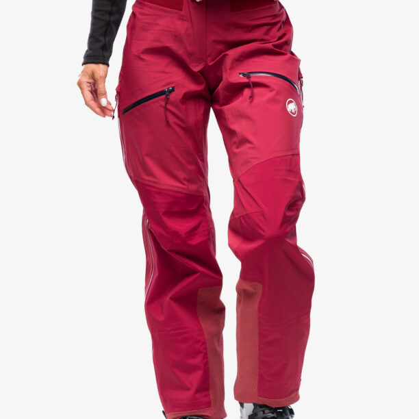 Pantaloni femei Mammut Taiss Pro HS Pants - blood red