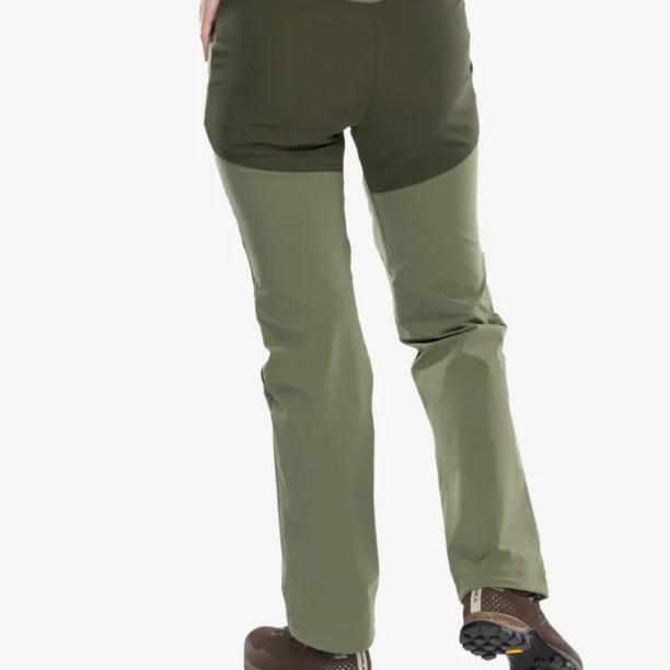 Pantaloni femei Mammut Zinal Hybrid Pants - marsh/dark marsh preţ