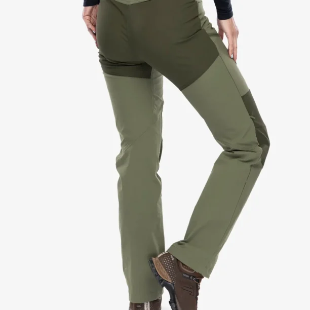 Preţ Pantaloni femei Mammut Zinal Hybrid Pants - marsh/dark marsh