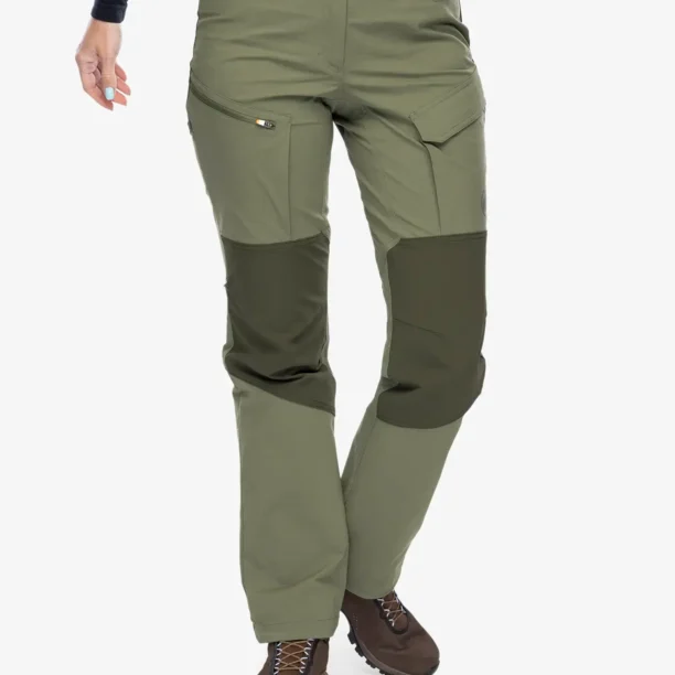 Pantaloni femei Mammut Zinal Hybrid Pants - marsh/dark marsh