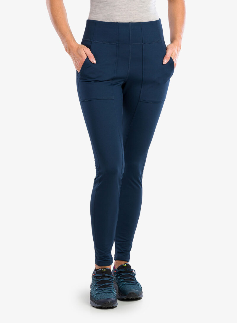 Pantaloni femei Royal Robbins Backcountry Pro Winter Legging - deep blue