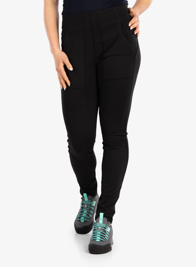 Pantaloni femei Royal Robbins Backcountry Pro Winter Legging - jet black