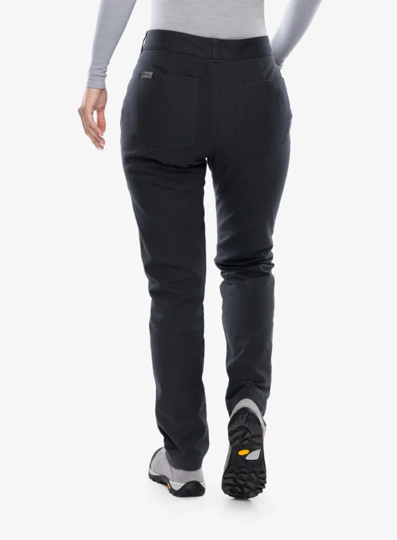 Pantaloni femei Royal Robbins Billy Goat II Lined Pant - charcoal preţ