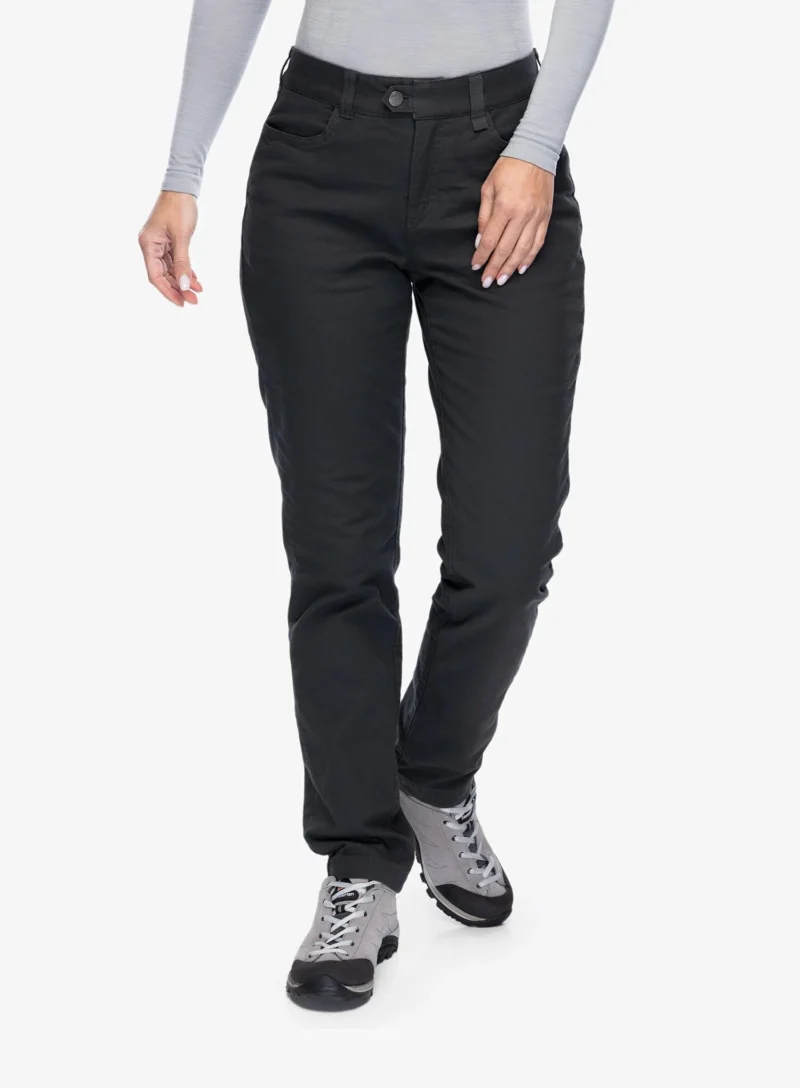 Pantaloni femei Royal Robbins Billy Goat II Lined Pant - charcoal