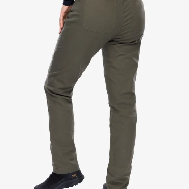 Pantaloni femei Royal Robbins Billy Goat II Lined Pant - everglade preţ