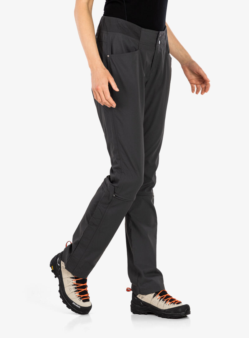 Preţ Pantaloni femei Royal Robbins Bug Barrier Jammer Zip'N'Go Pant - asphalt