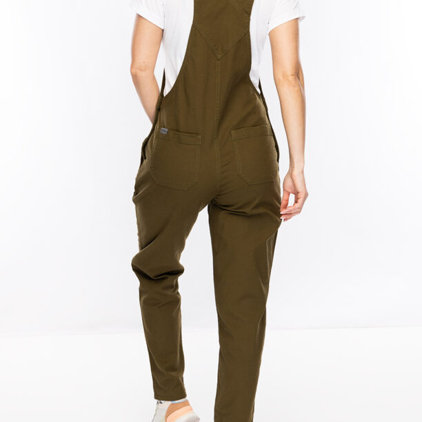 Pantaloni femei Royal Robbins Half Dome Overall - dark olive preţ