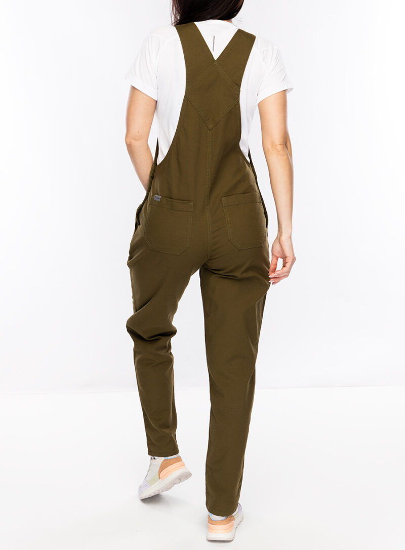 Pantaloni femei Royal Robbins Half Dome Overall - dark olive preţ