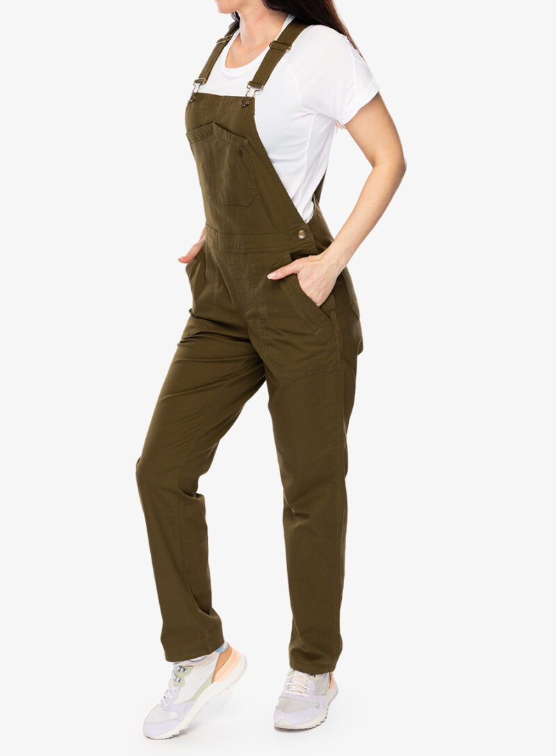 Original Pantaloni femei Royal Robbins Half Dome Overall - dark olive