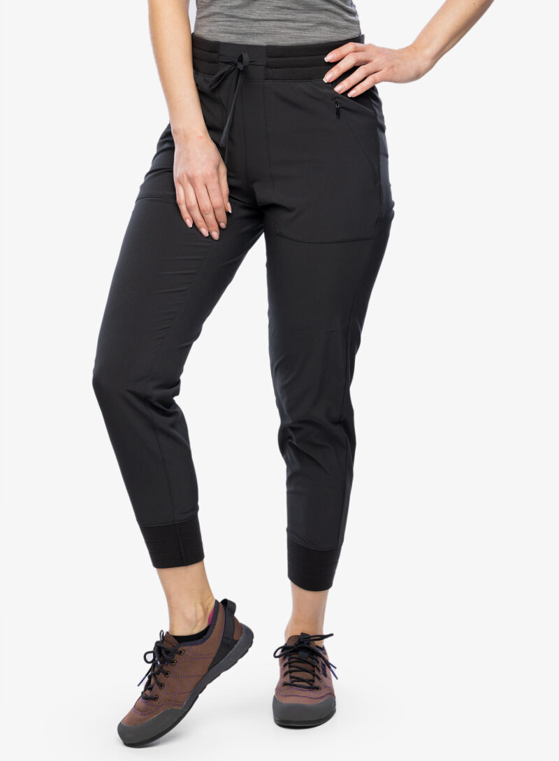 Original Pantaloni femei Royal Robbins Spotless Evolution Jogger - jet black