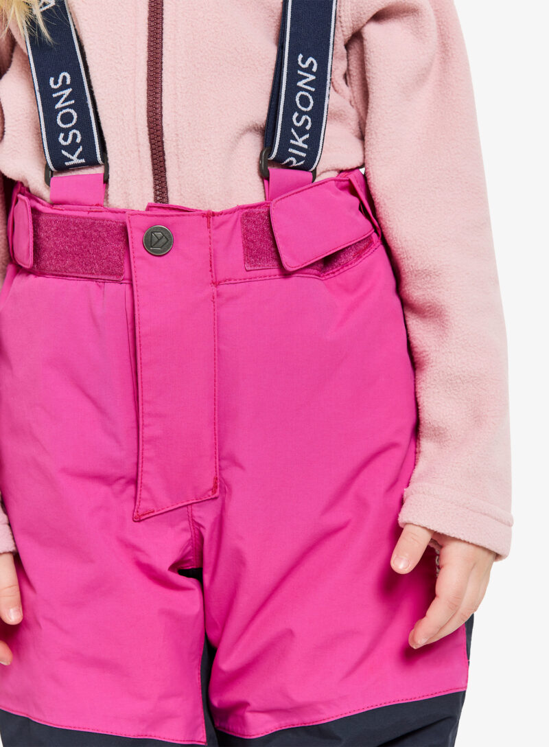 Preţ Pantaloni fete Didriksons Idre Pants - plastic pink