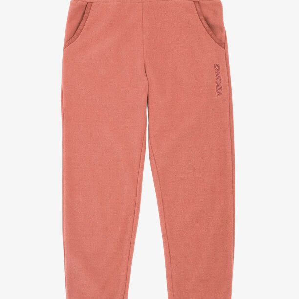 Pantaloni fete Viking Footwear Playtime Fleece Pants Warm - pink