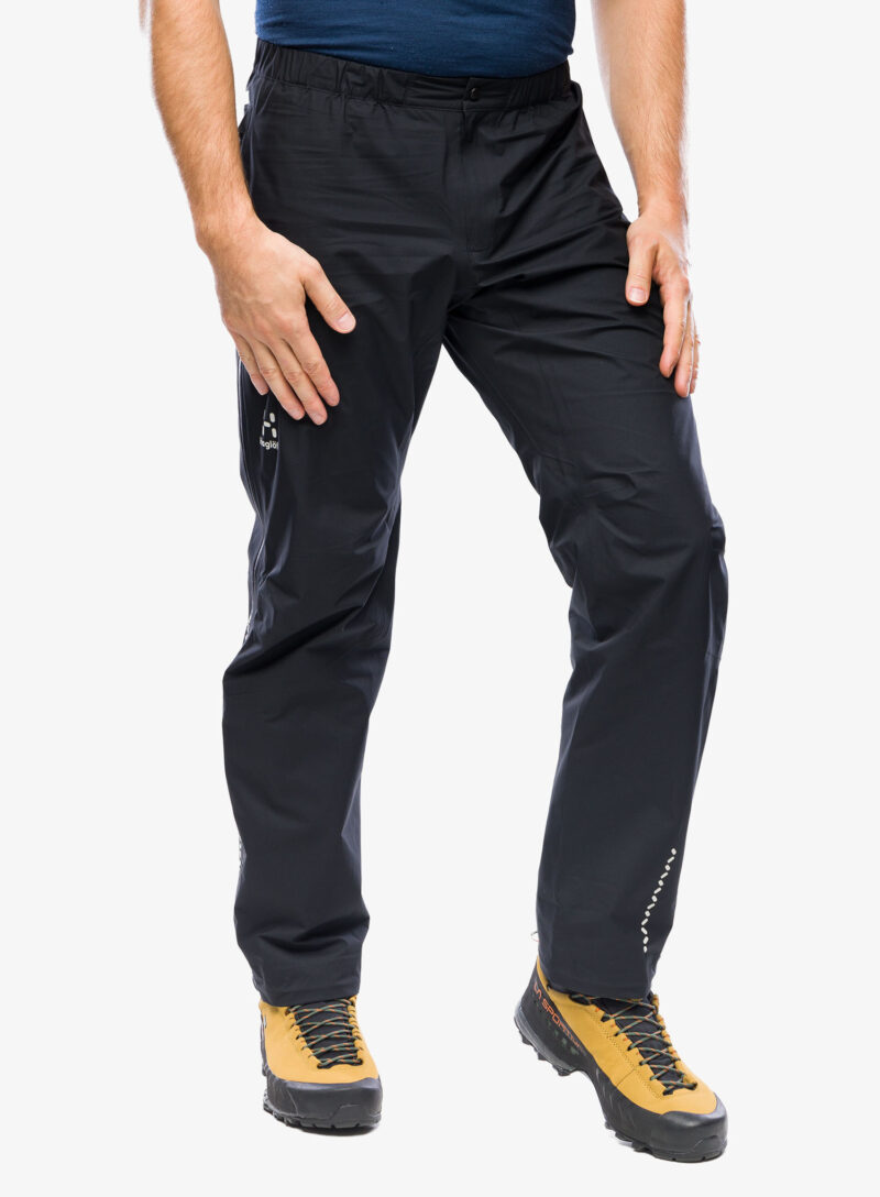 Pantaloni impermeabili Haglofs L.I.M GTX Pant - black