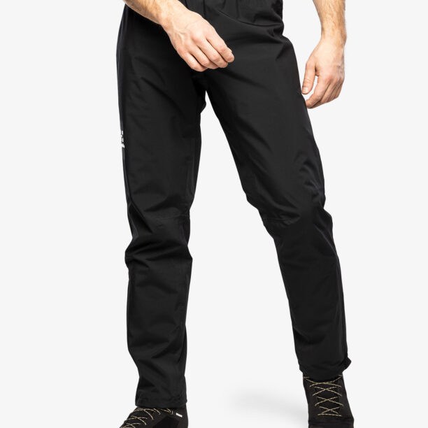 Pantaloni impermeabili barbati Haglofs Korp Proof Pant - true black