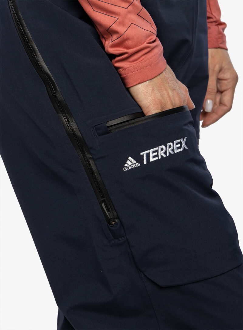 Cumpăra Pantaloni impermeabili dama adidas TERREX 3L GORE-TEX Snow Bib - legend ink