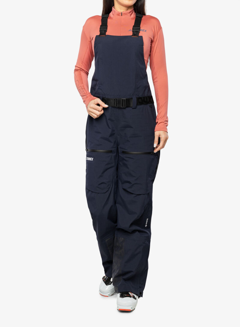 Pantaloni impermeabili dama adidas TERREX 3L GORE-TEX Snow Bib - legend ink